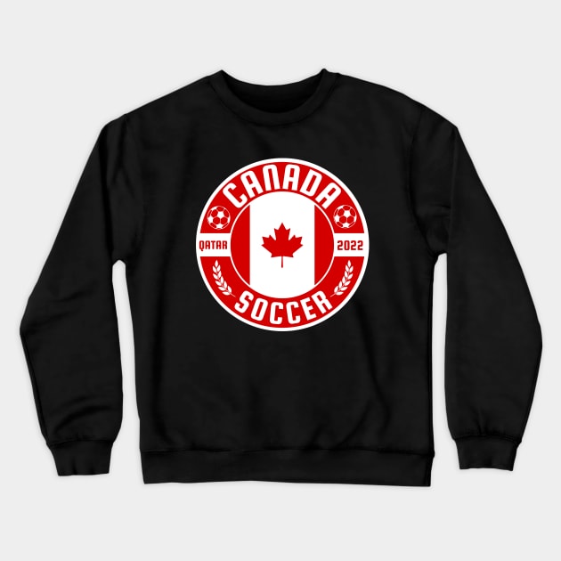 Canada World Cup Crewneck Sweatshirt by footballomatic